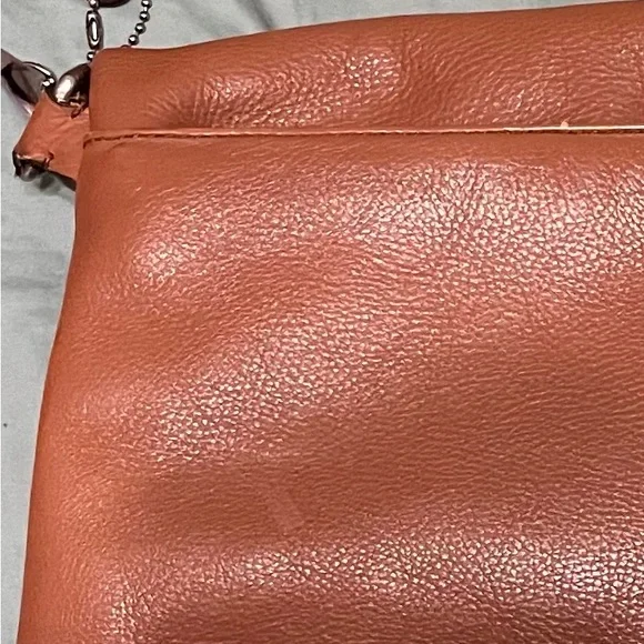 Rare Men’s Coach Vintage Leather Crossbody Messenger Bag Brown F71340